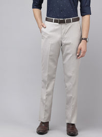 Park Avenue Men Textured Formal Trousers