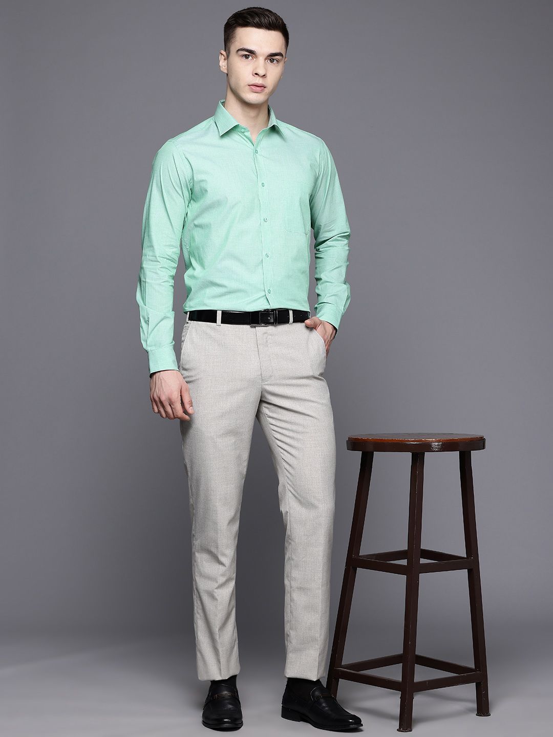 Raymond Pure Cotton Slim Fit Formal Shirt