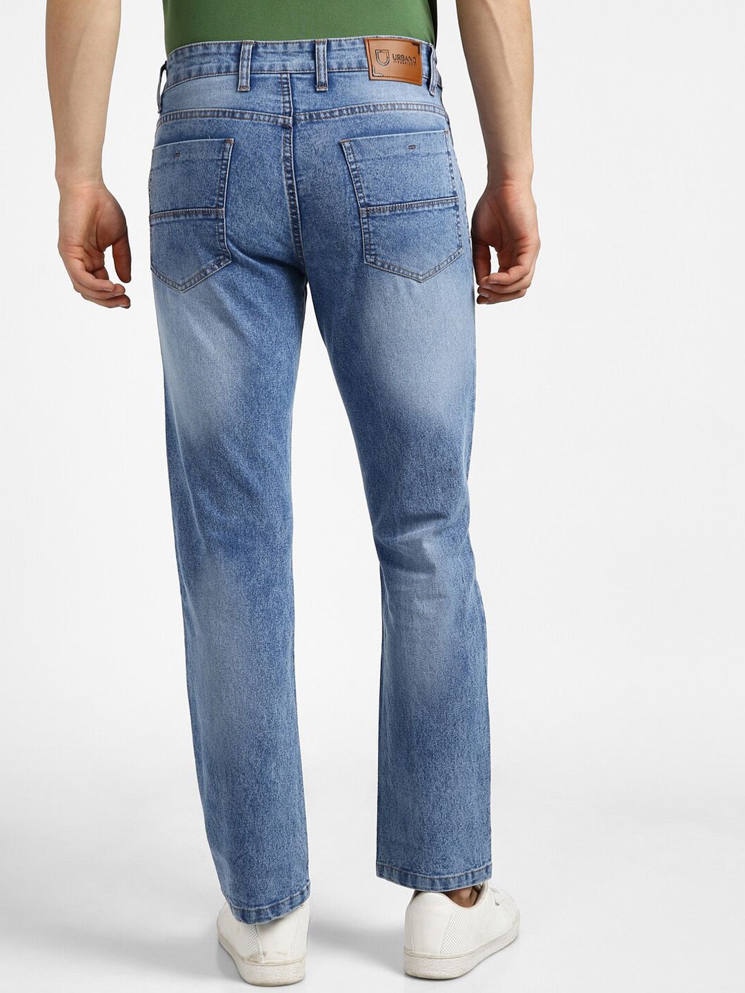 Urbano Fashion Men Heavy Fade Stretchable Jeans