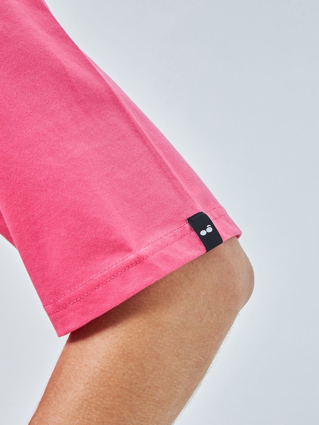 Bewakoof Round Neck Short Drop Shoulder Sleeves Cotton Oversized T-shirt