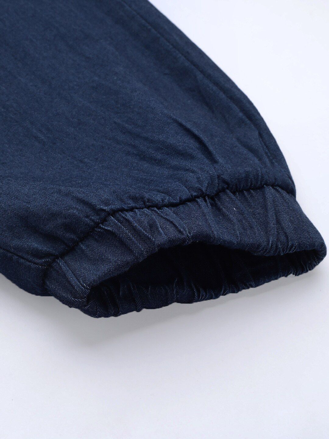 STREET 9 ASAS Wanita Biru Lari Padat Fit Biasa