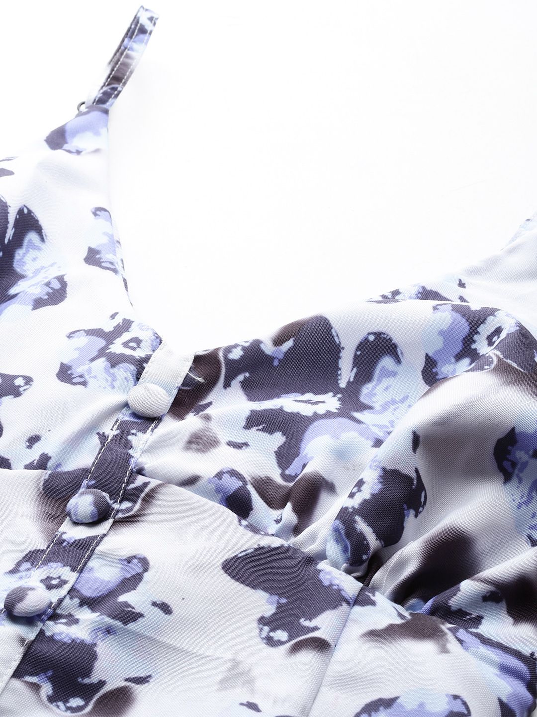 all about you Printed Slit Midi Dress