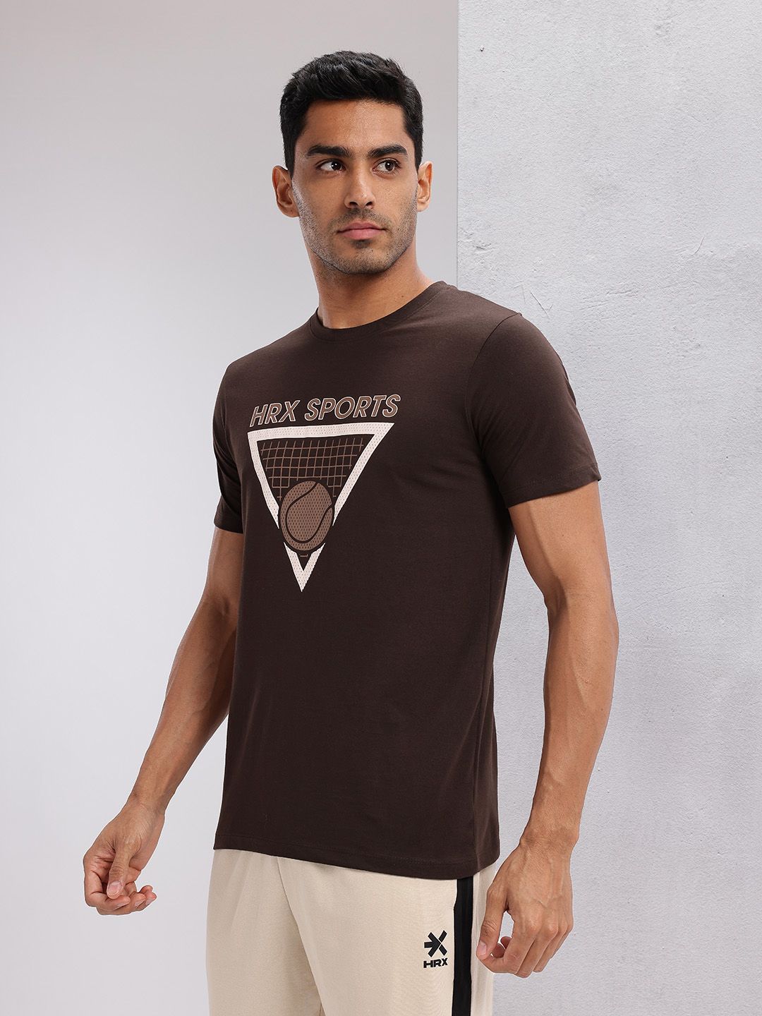HRX by Hrithik Roshan Typography Printed Lifestyle T-shirt