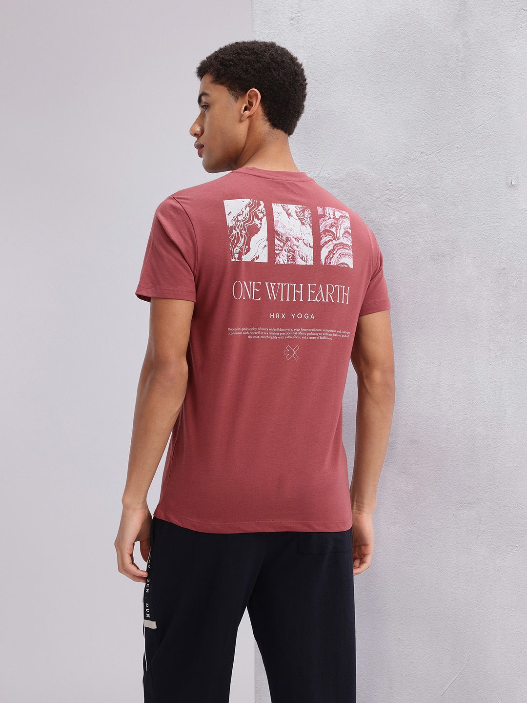 HRX by Hrithik Roshan Printed Yoga T-shirt