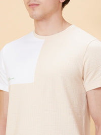 Being Human Colourblocked Round Neck T-shirt