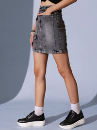 STREET 9 A-Line Above Knee Skirt