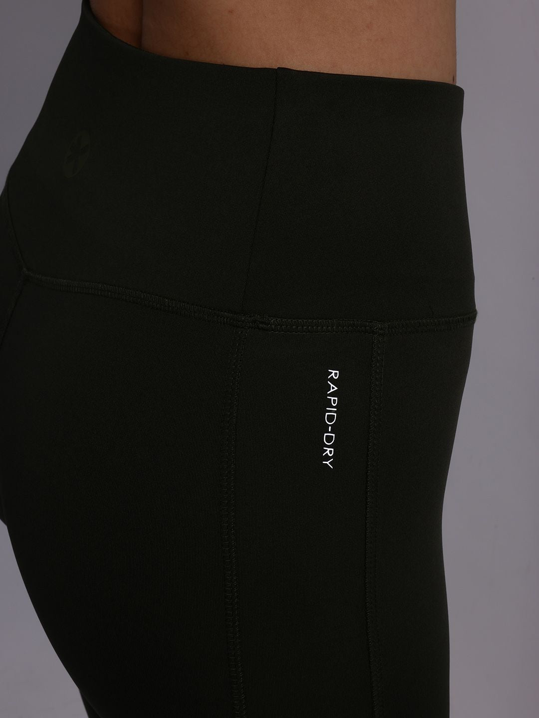 HRX by Hrithik Roshan Women Mesh Detail Rapid-Dry Yoga Tights