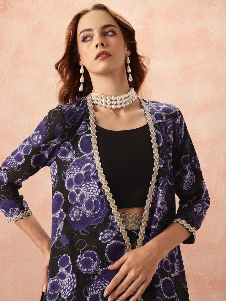 all about you Abstract Print Gotta Patti Ethnic Co-ords