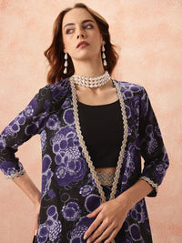 all about you Abstract Print Gotta Patti Ethnic Co-ords