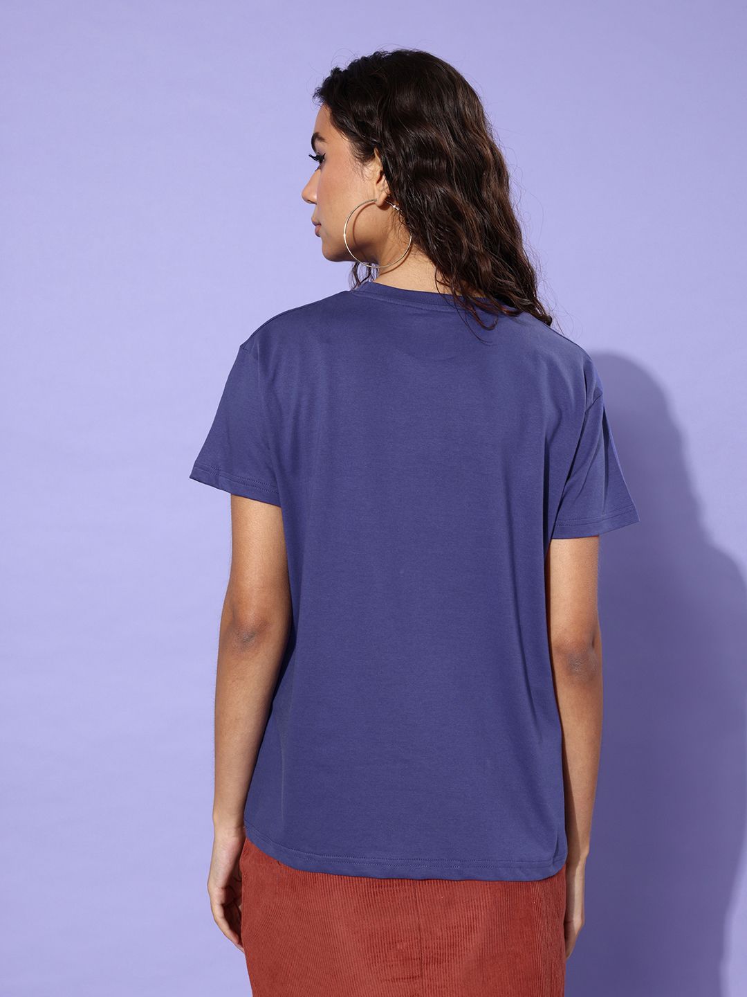 DILLINGER Women Printed Pure Cotton Boxy T-shirt