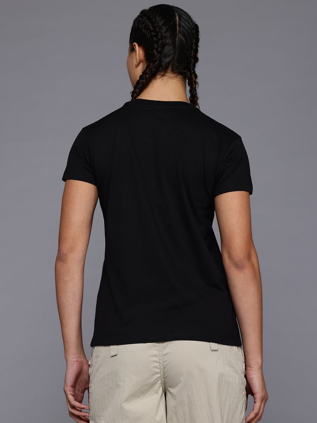 HRX by Hrithik Roshan Brand Logo Printed T-shirt