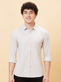 Being Human Slim Fit Spread Collar Long Sleeves Casual Shirt