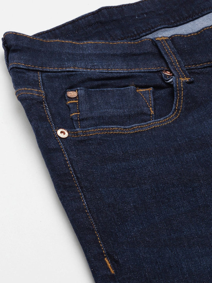 SPYKAR Men Skinny Slim Fit Low-Rise Light Fade Stretchable Jeans