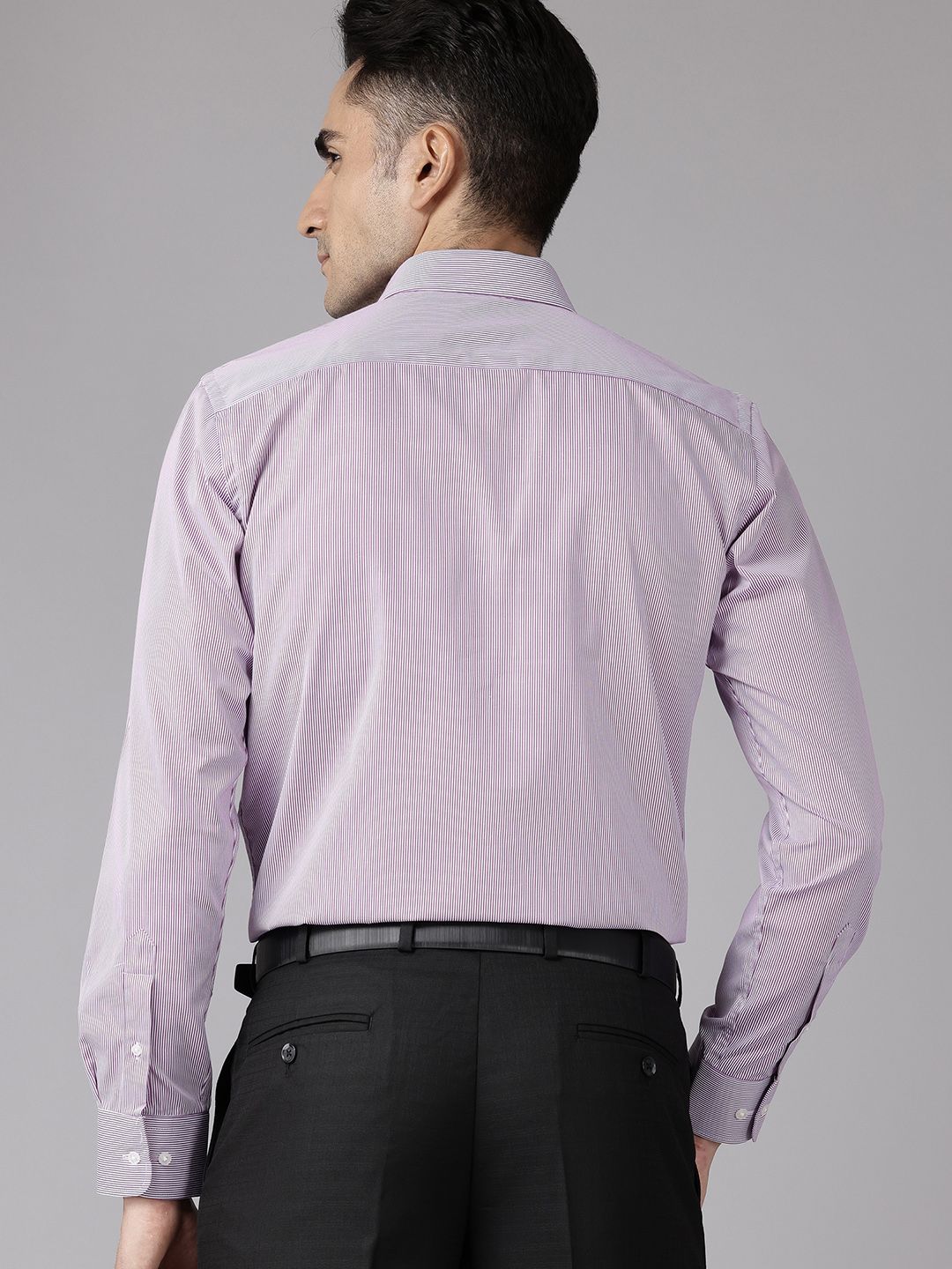Park Avenue Slim Fit Striped Formal Shirt