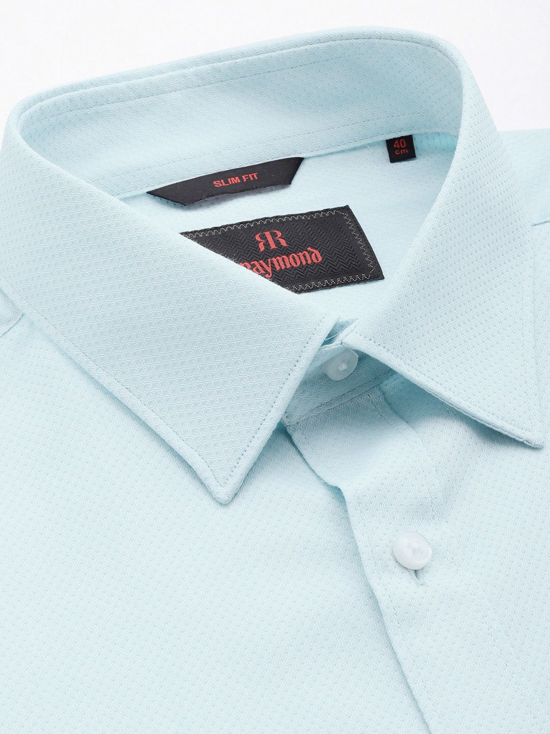 Raymond Slim Fit Opaque Pure Cotton Formal Shirt