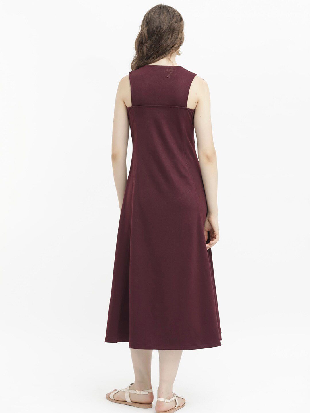 RAREISM A-Line Sleeveless Midi Dress