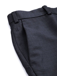 Raymond Men Checked Slim Fit Formal Trousers