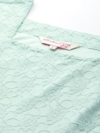 all about you Lace A-Line Dress