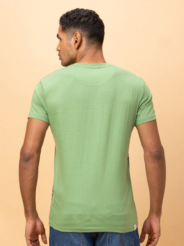 Being Human Pure Cotton Floral Printed Cut Outs T-shirt