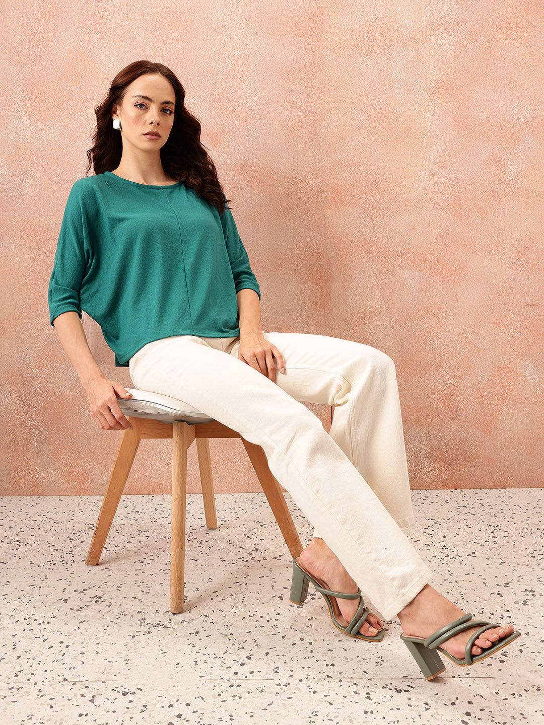 all about you Batwing Sleeves Top