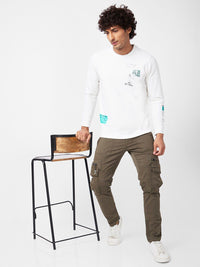 SPYKAR Round Neck Sweatshirt