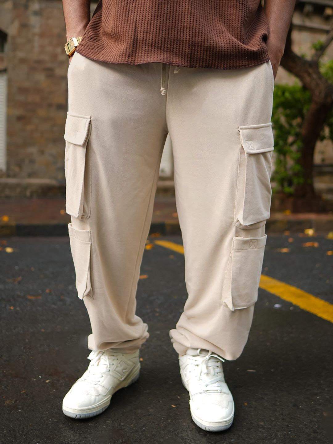 Powerlook Men  Relaxed-Fit Track Pants