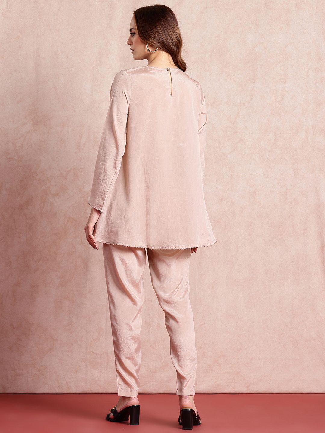 all about you Long Sleeves Embroidered Co-Ords