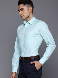 Raymond Pure Cotton Textured Slim Fit Formal Shirt