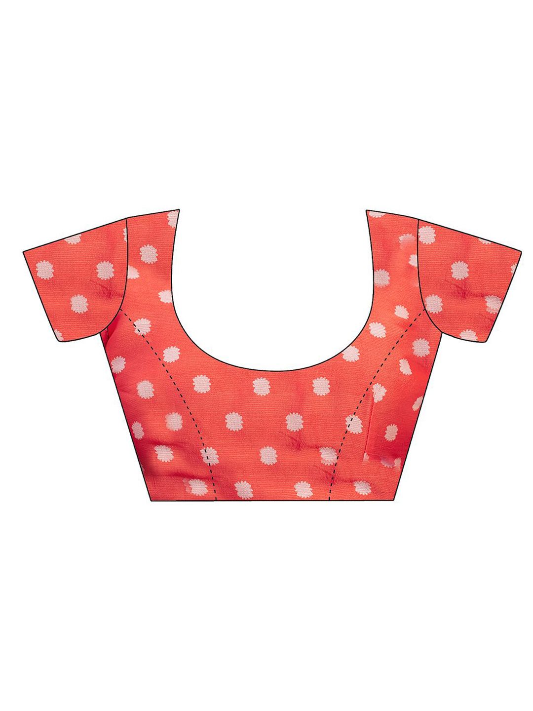 KALINI Floral Pure Chiffon Bagru Saree