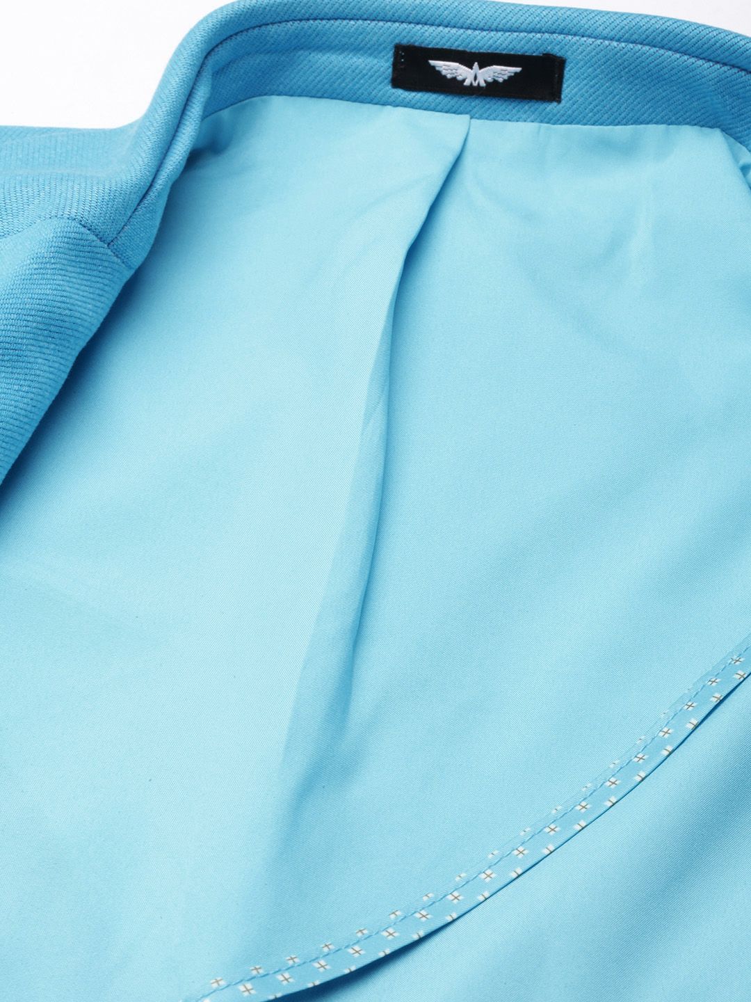 Park Avenue Solid Regular Fit Single-Breasted Formal Blazer