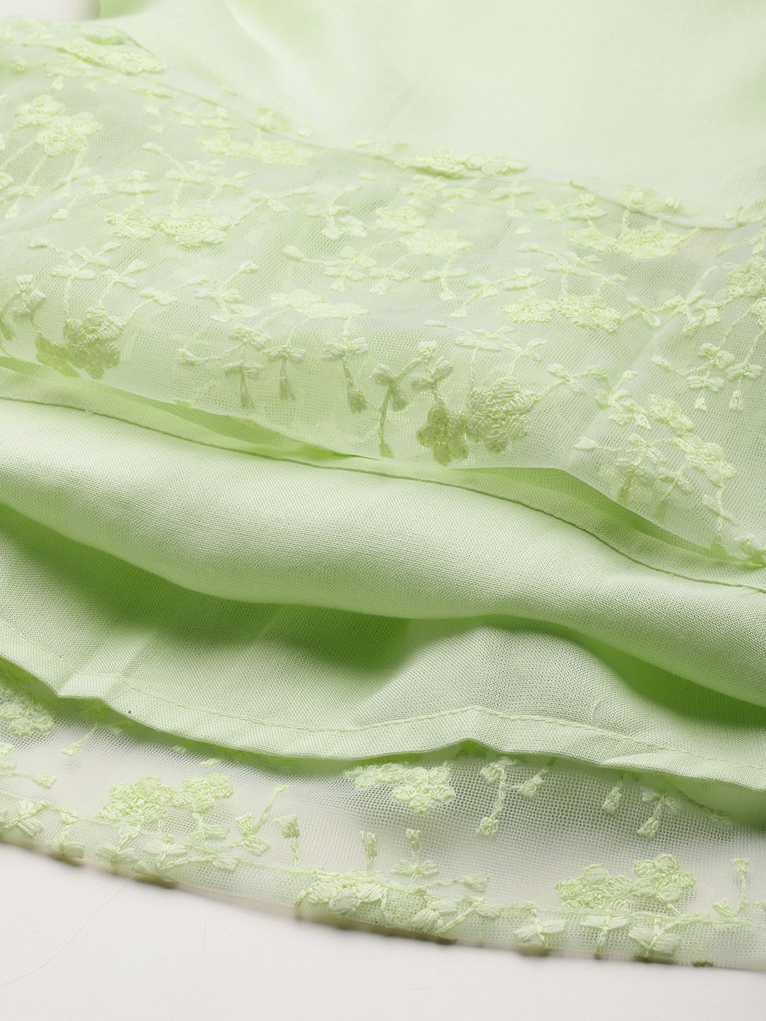 DressBerry Embroidered Lace Empire Top