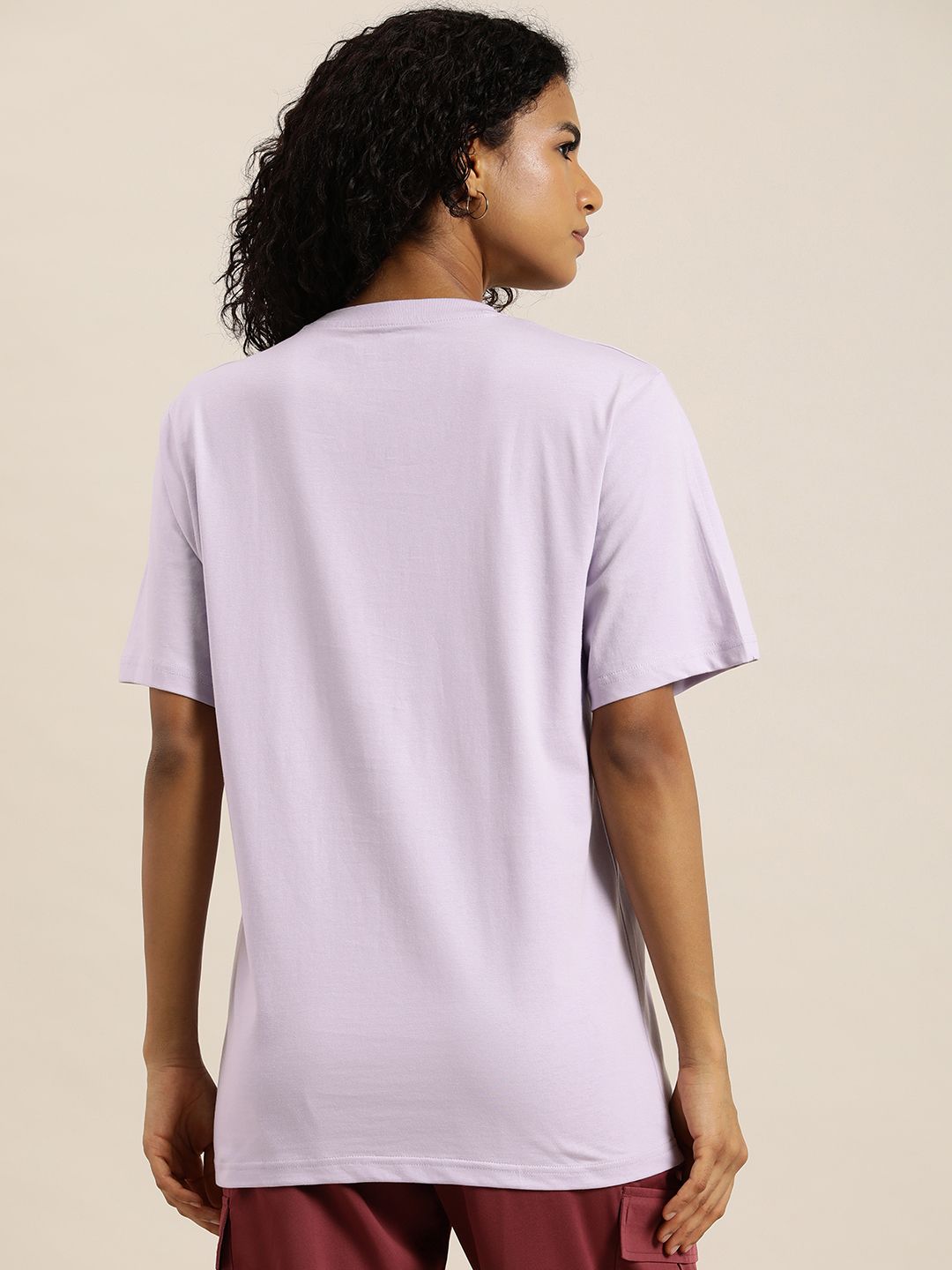 DILLINGER Embroidered Oversize Pure Cotton Longline T-shirt