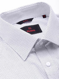 Raymond Slim Fit Printed Pure Cotton Formal Shirt