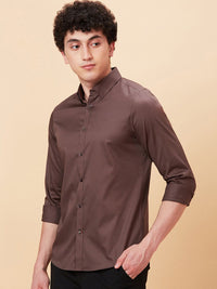 Being Human Button-Down Collar Slim Fit Cotton Casual Shirt