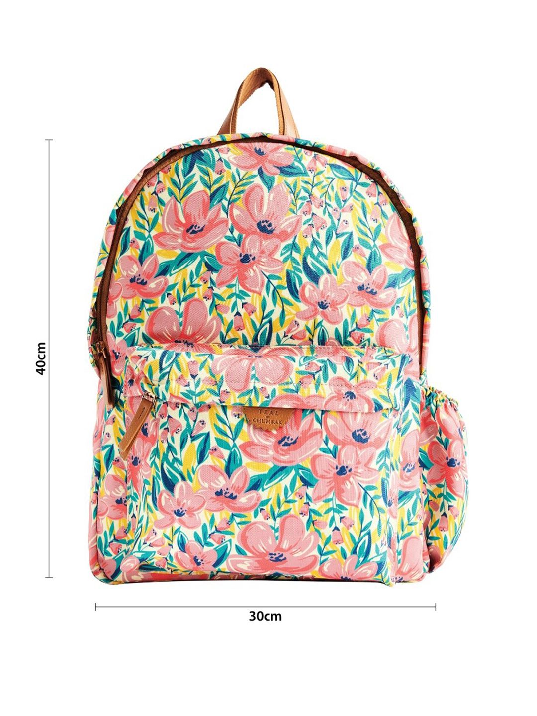 TEAL BY CHUMBAK Women Canvas Laptop Backpack