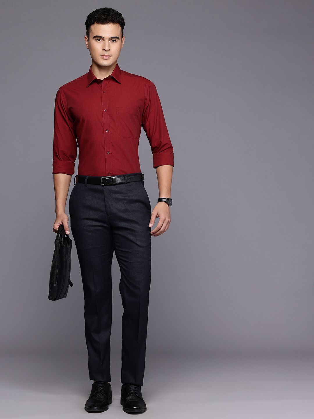 Raymond Pure Cotton Slim Fit Formal Shirt