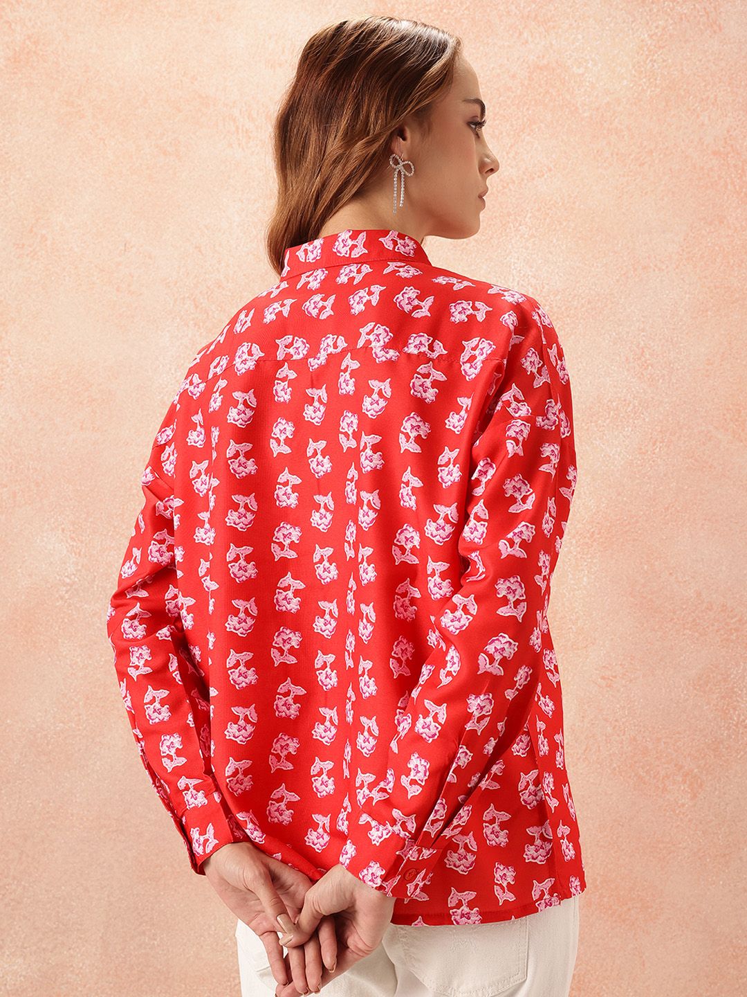 all about you Floral Printed Casual Shirt