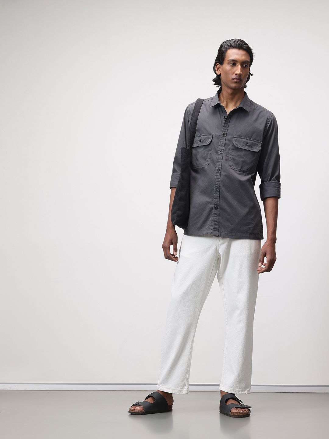 ether Pure Cotton Casual Shirt