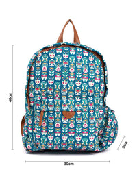 TEAL BY CHUMBAK Women Printed Light Weight Medium Back Pack