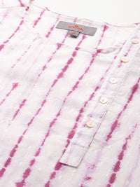 Anouk Tie & Dye Printed Kurta