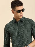 Being Human Pure Cotton Floral Printed Casual Shirt