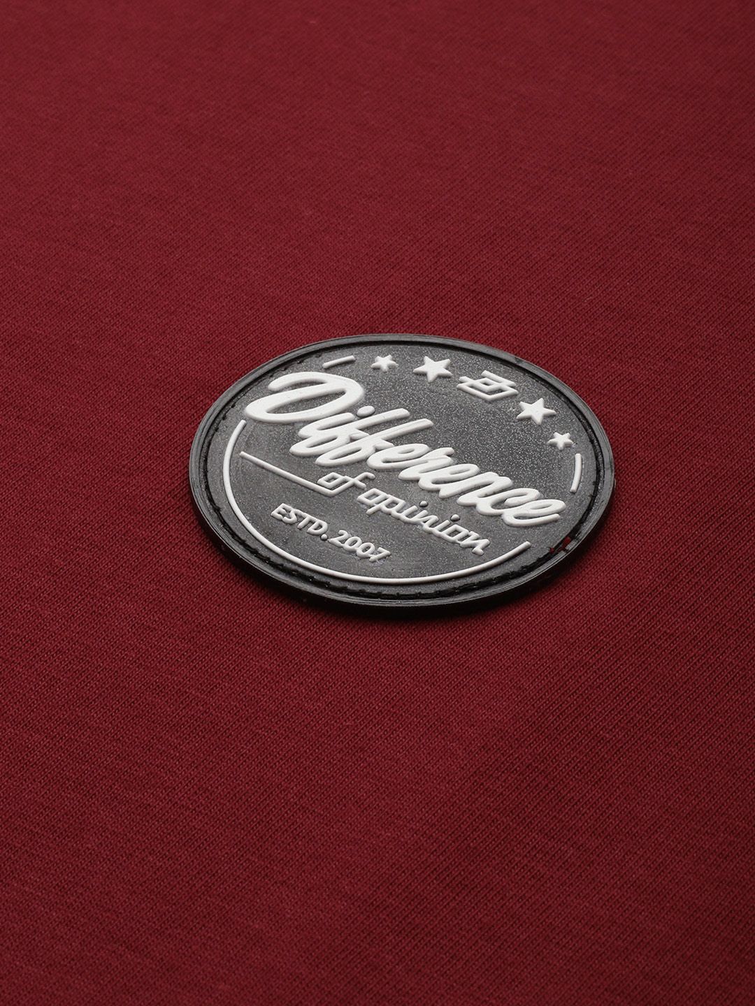 Difference of Opinion Men Printed Pure Cotton Oversized T-shirt