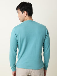 RARE RABBIT Men Alba Slim Fit Round Neck Sweatshirt