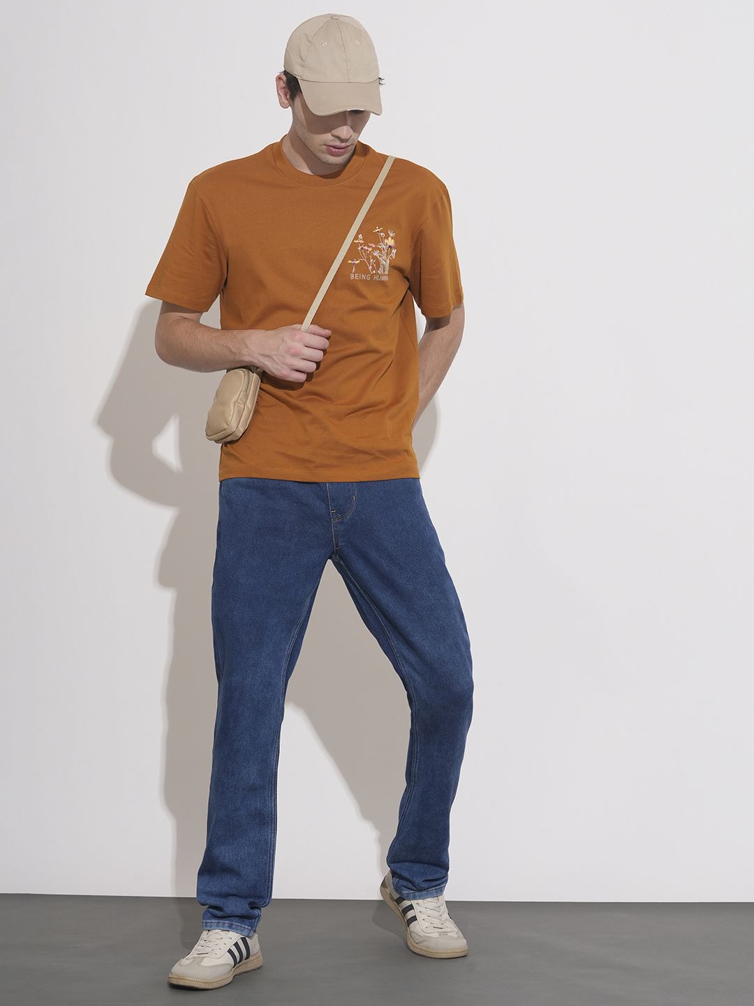 Being Human Men Regular Fit Light Fade Stretchable Jeans