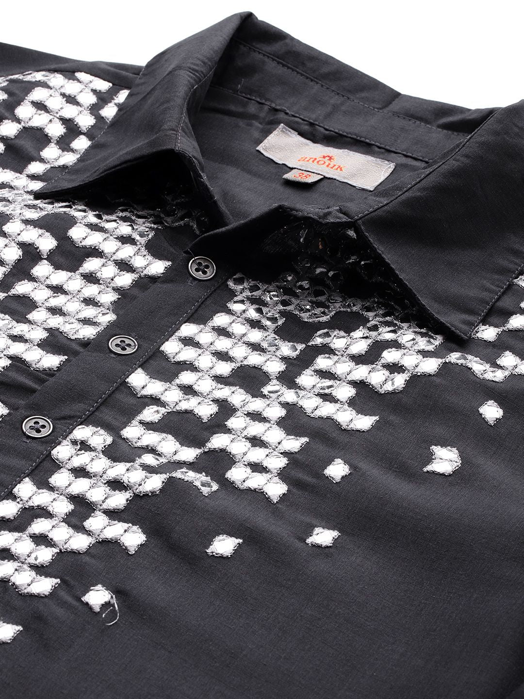 Anouk Embellished Straight Kurta