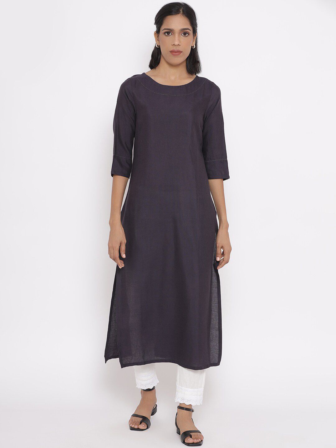 W Ethnic Motifs Printed Kurta