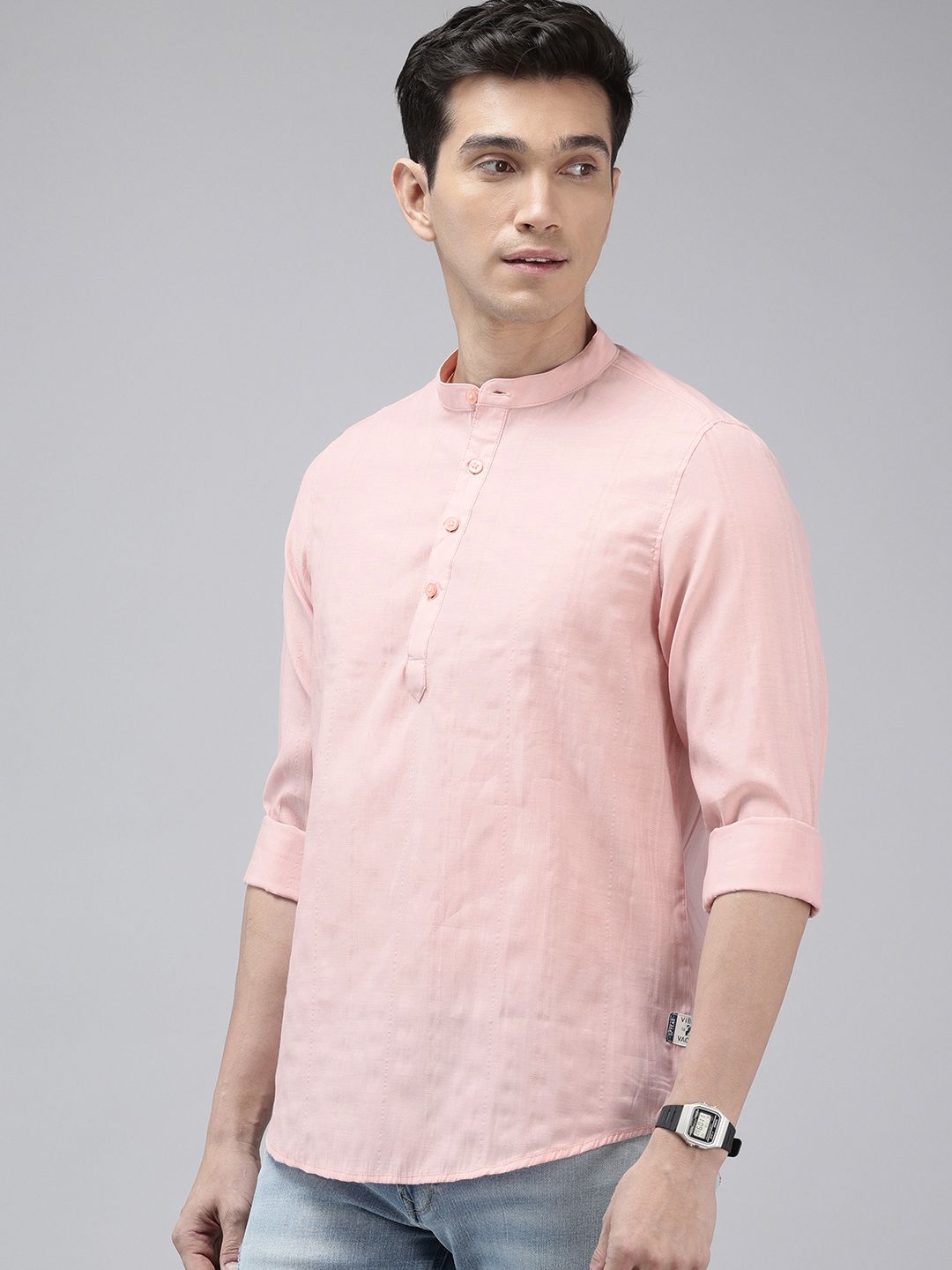 SPYKAR Slim Fit Opaque Pure Cotton Casual Shirt