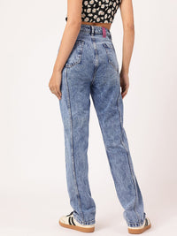 DressBerry Women Effortless Edge Straight Fit Jeans