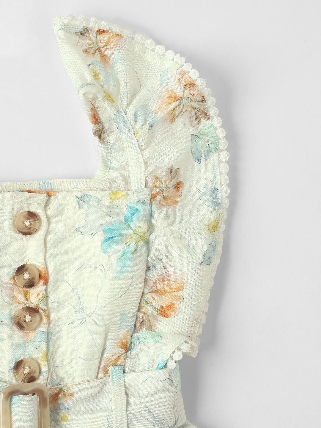 Nauti Nati Girls Printed Jumpsuit