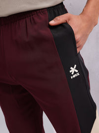 HRX by Hrithik Roshan Men Lifestyle Mid-Rise Colorblocked Casual Joggers